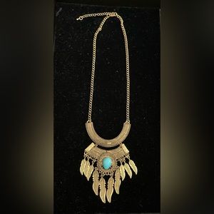 Feather necklace